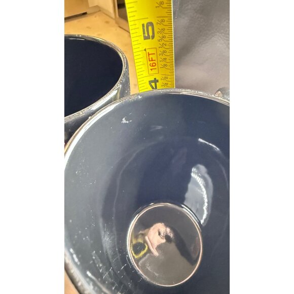 Corelleo Set Of 2 Stoneware Black Mugs - Picture 9 of 9